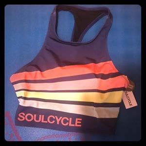 Soul cycle sports bra/ crop top
